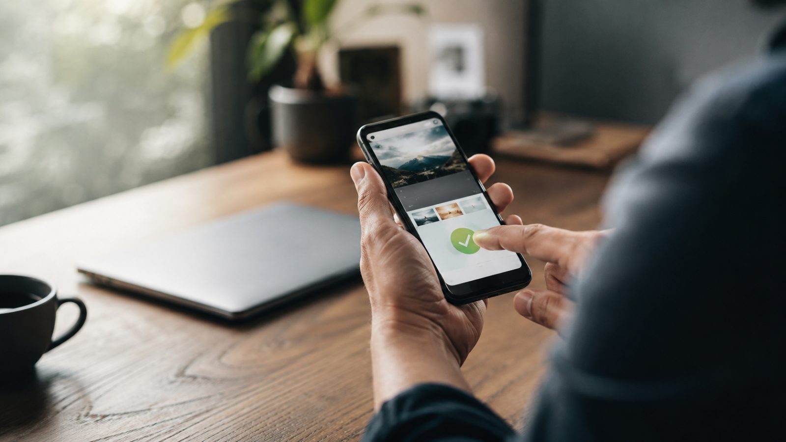 Freigabe am Smartphone