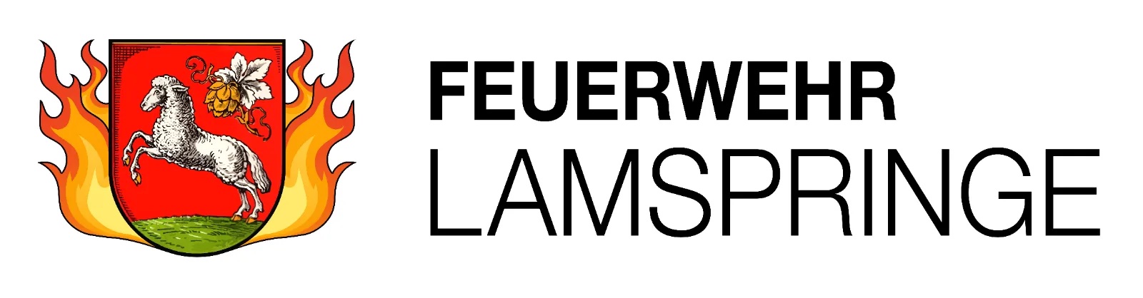 Logo und Wappen der Feuerwehr Lamspringe