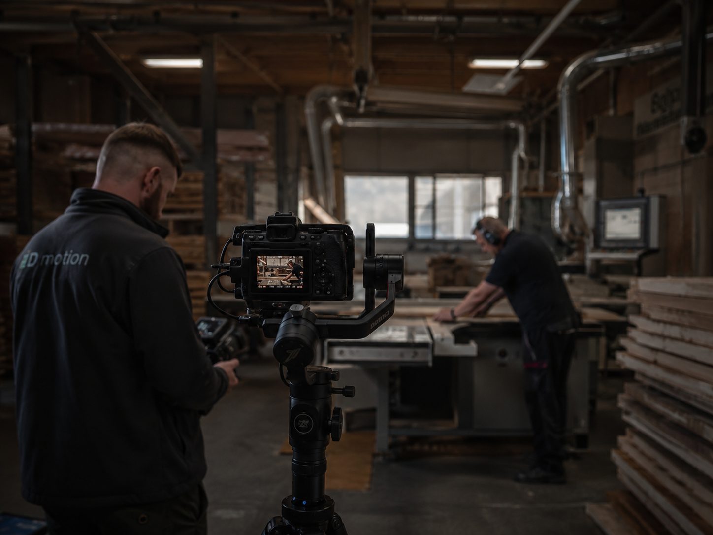 Foto- und Video-Dreh
