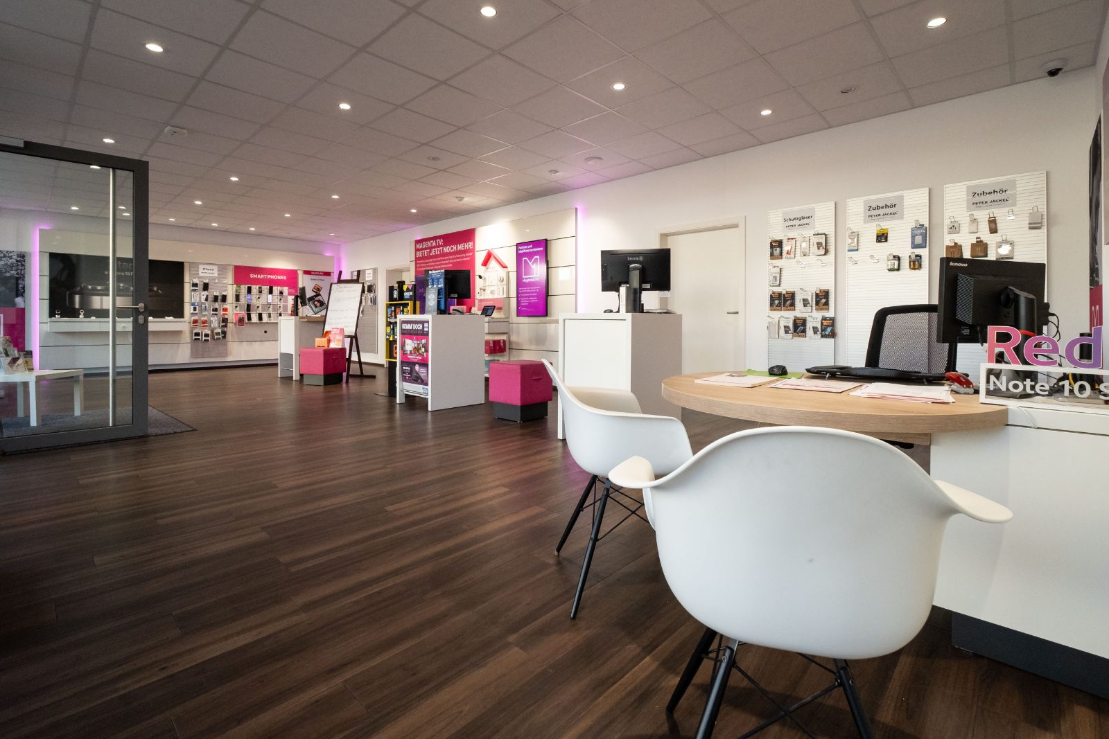 Verkaufsraum des Shops in Walsrode